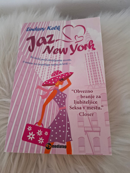 Jaz srce New York Lindsey Kelk