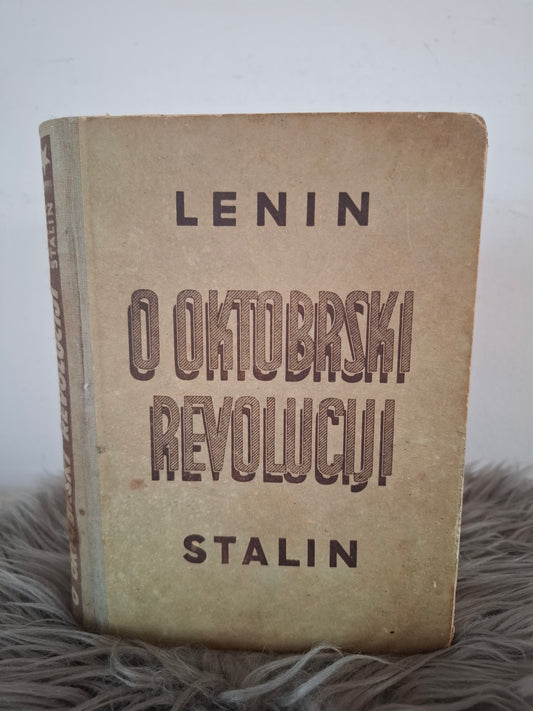 Lenin O oktobrski revoluciji Stalin Cankarjeva založba