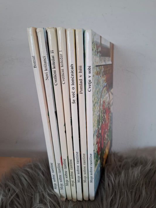 Cvetje v sobi, - Pomlad v hiši, - Še več o lončnicah, - Cetlični koledar 1, - Cvetlični koledar 2, - Novi križanci, - Bonsai Založba Mladinska knjiga