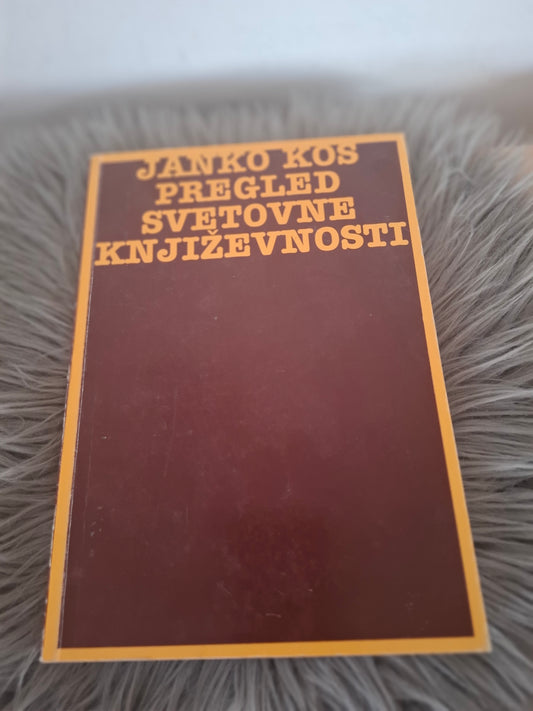 Pregled svetovne književnosti Janko Kos