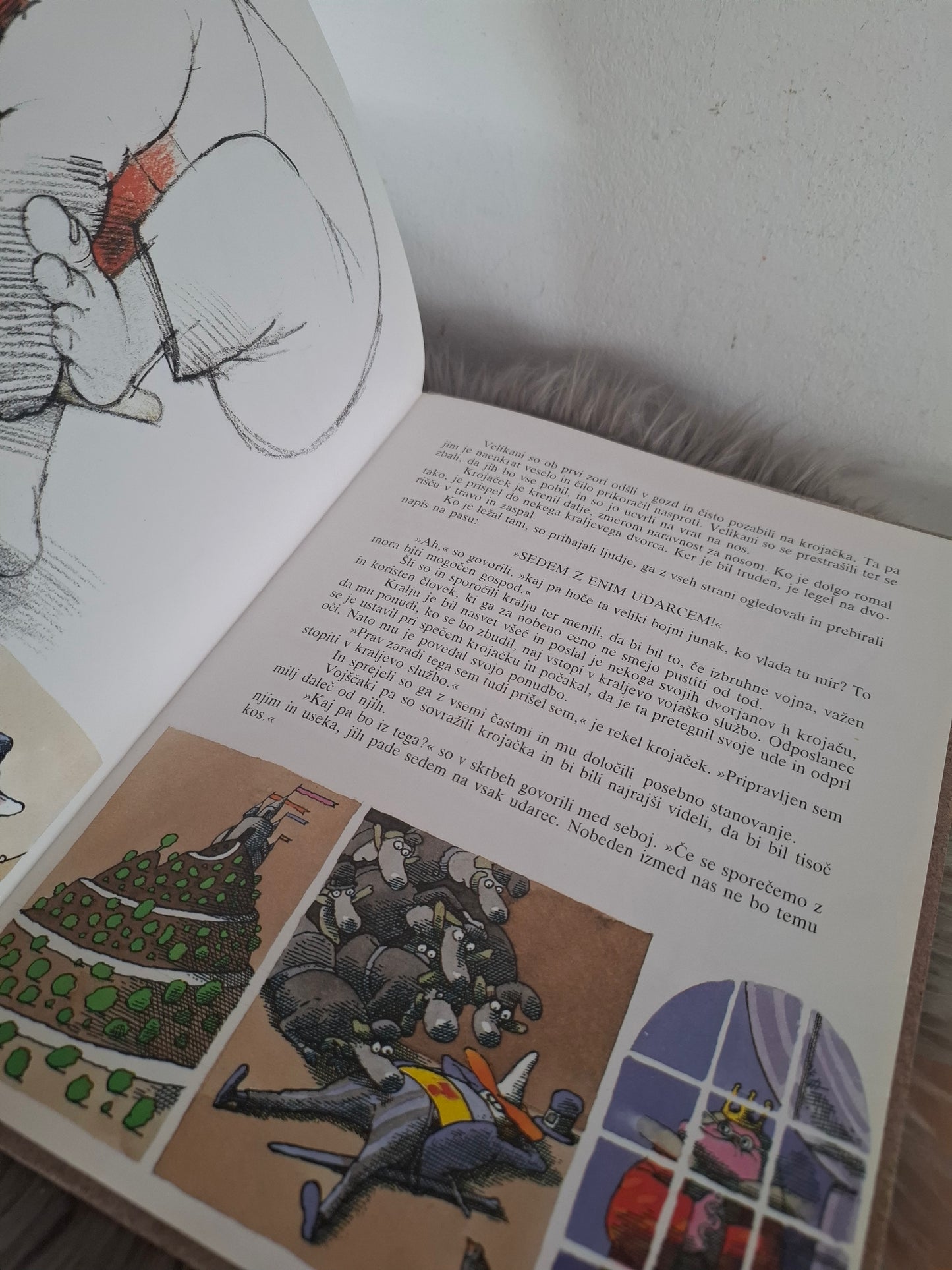 Pogumni krojaček Jakob in Wilhelm Grimm