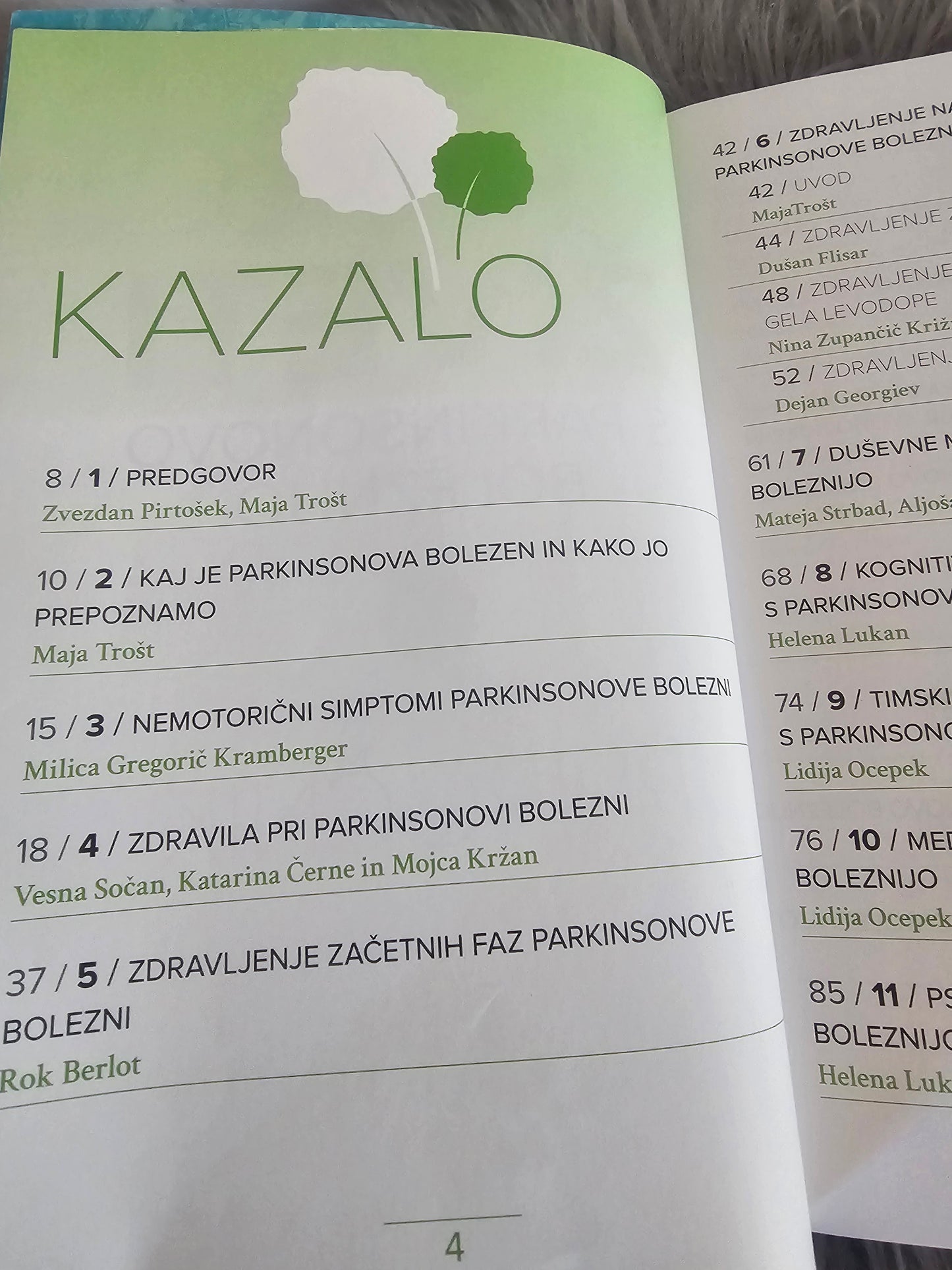 Kako živeti s parkinsonovo boleznijo več avtorjev
