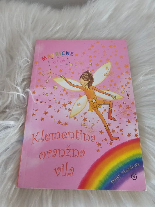 Mavrična vile Klementina oranžna vila Daisy Meadows