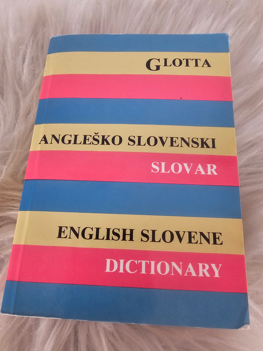 Angleško slovenski slovar English slovene dictionary Glotta