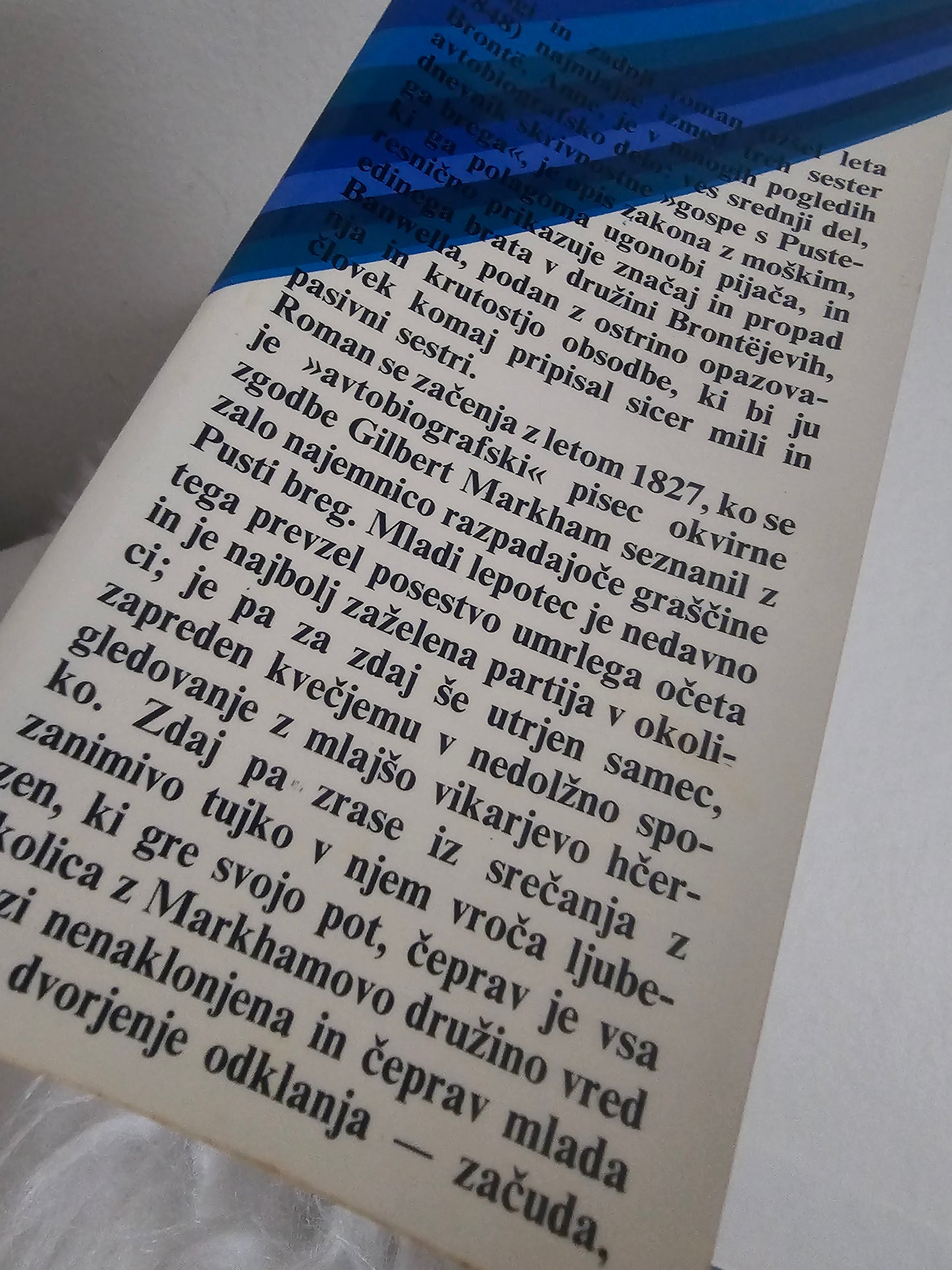 Gospa s pustega brega  Anne Bronte