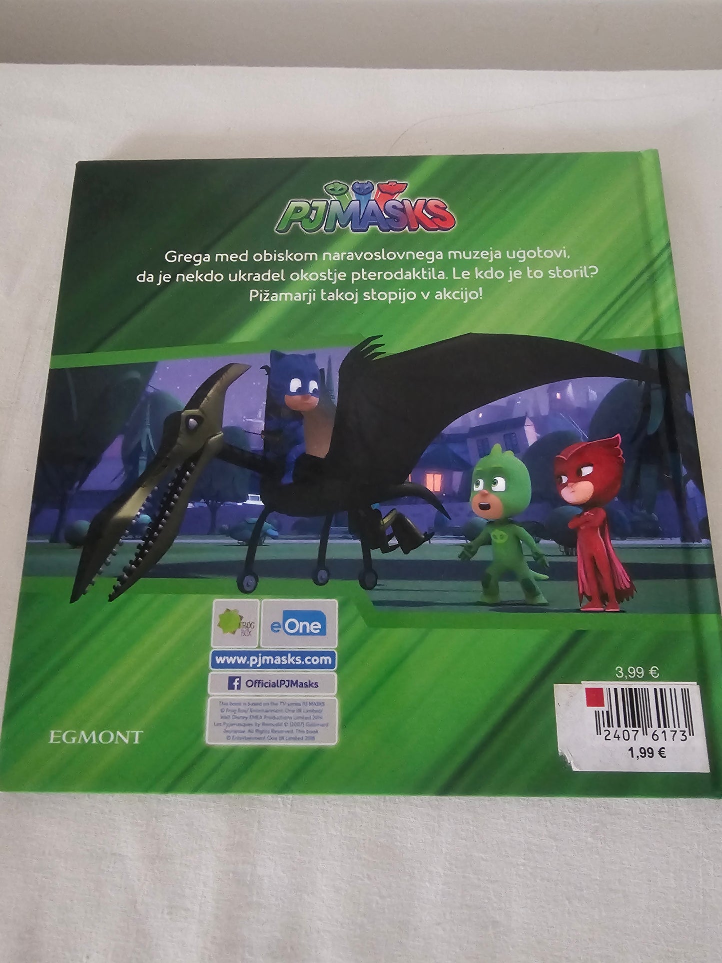 Pižamarji in dinozaver, Pižamarji na kolesih Egmont