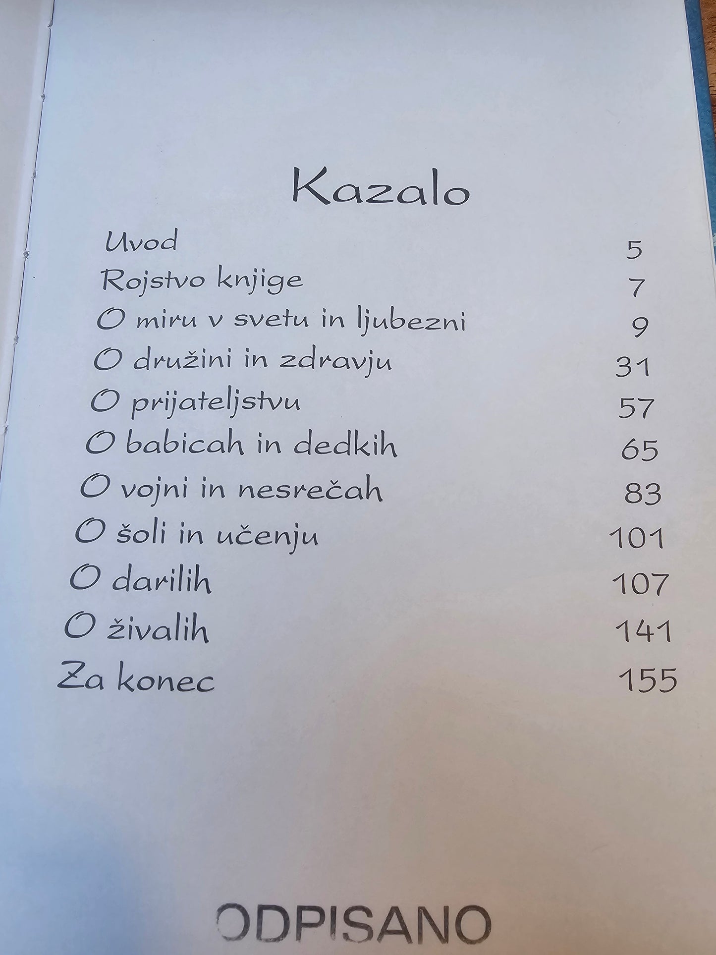 Najlepše želje  otrok za novo tisočletje Mateja Arhar