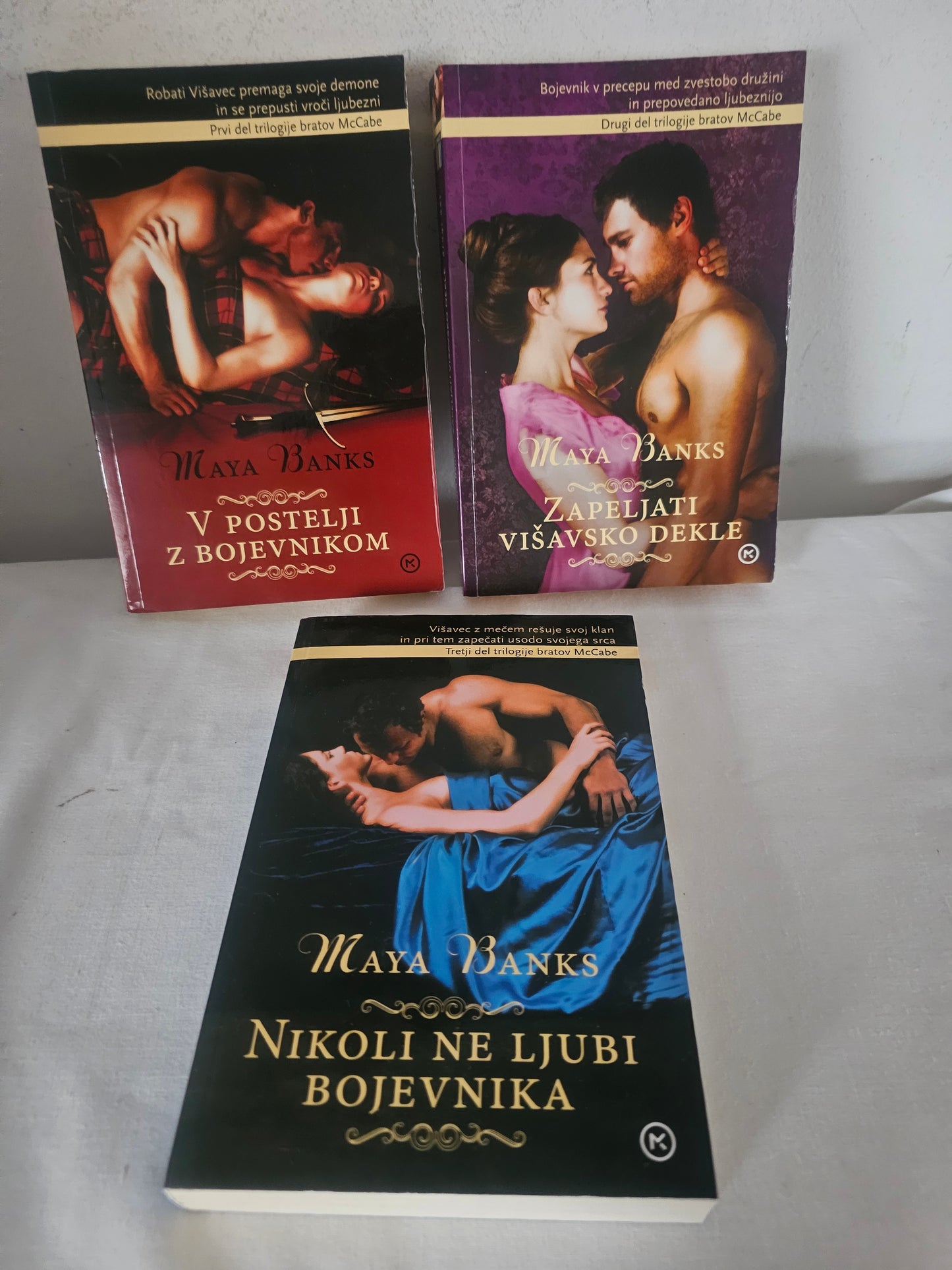 Trilogija bratov McCabe Maya Banks