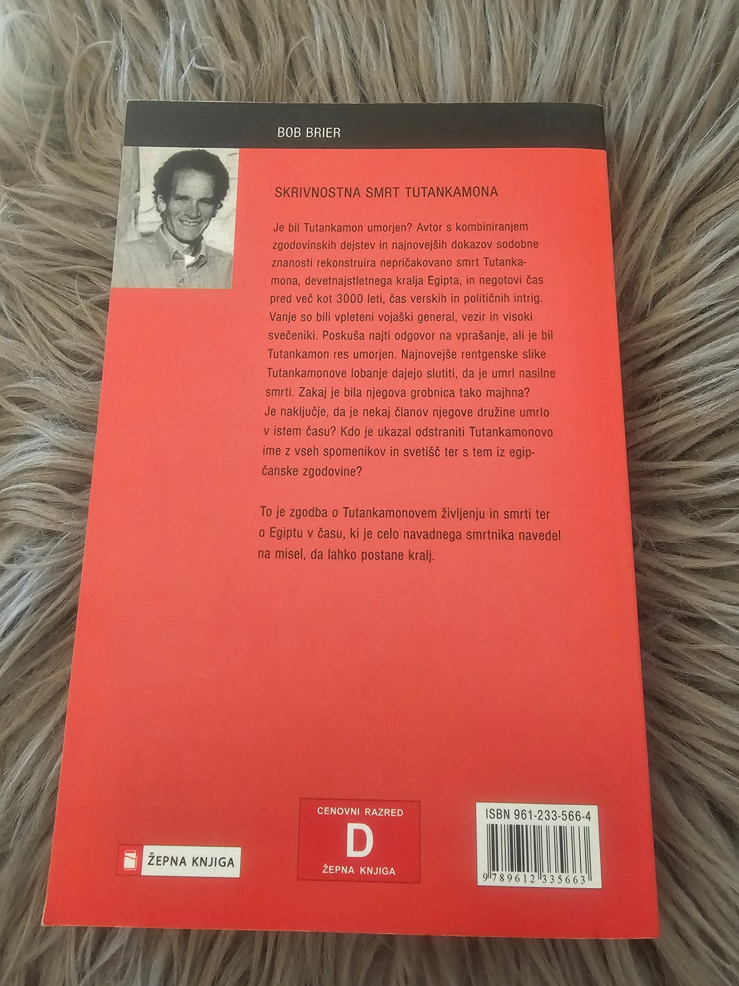 Skrivnostna smrt Tutankamona Bob Brier
