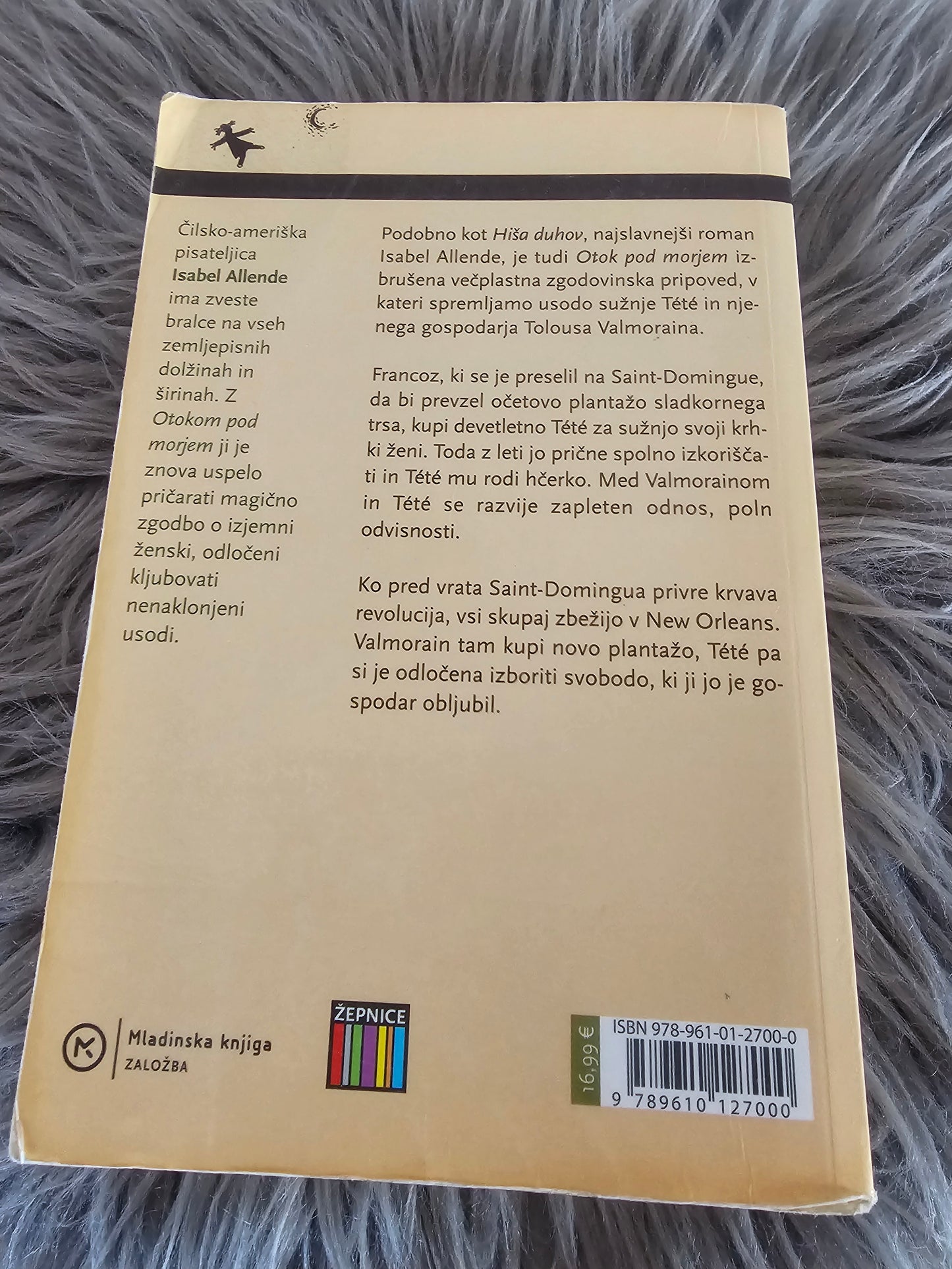 Otok pod morjem Isabel Allende