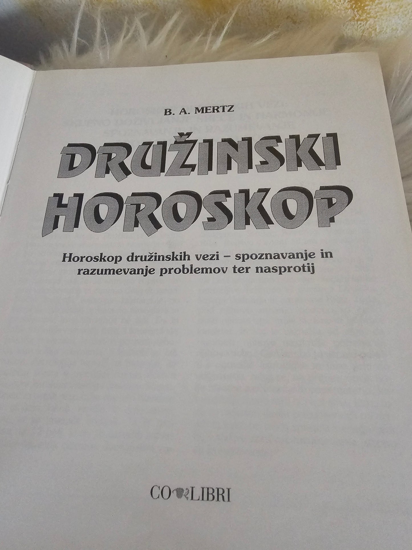 Družinski horoskop B. A. Mertz