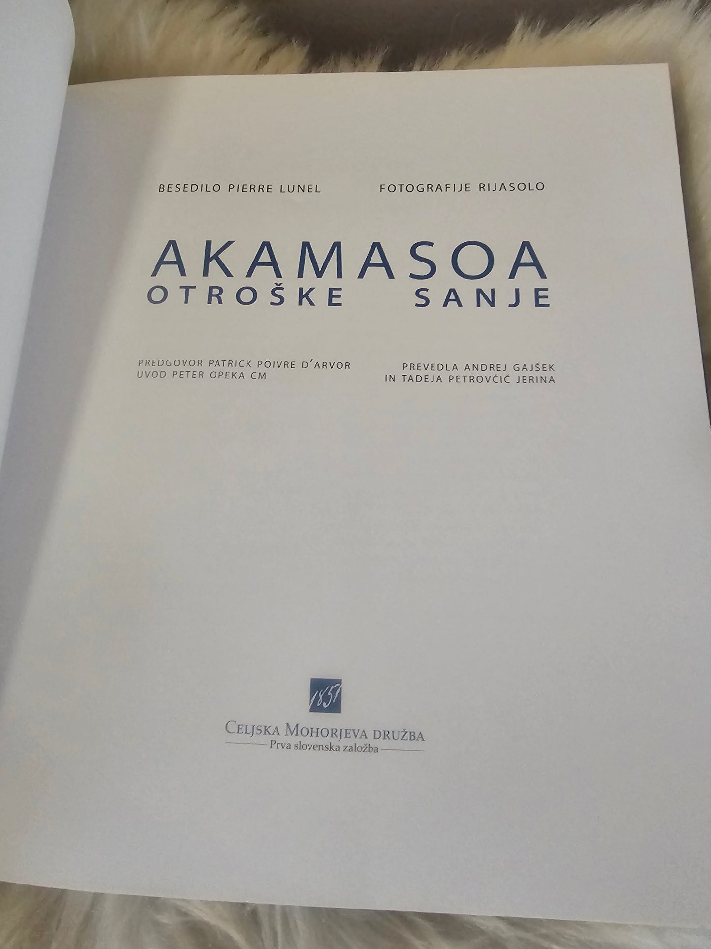 Akamasoa otroške sanje Pierre Lune Rijasolo Peter Opeka