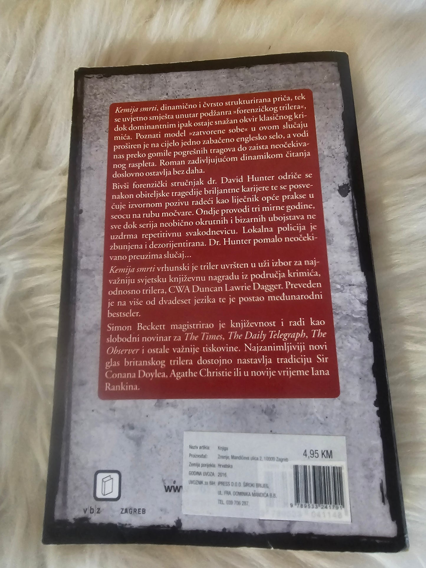 Kemija smrti Simon Beckett