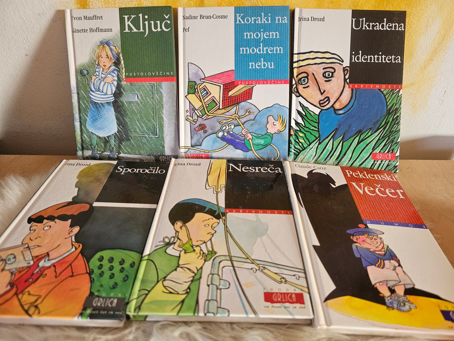 5 knjigic iz zbirke Grlica