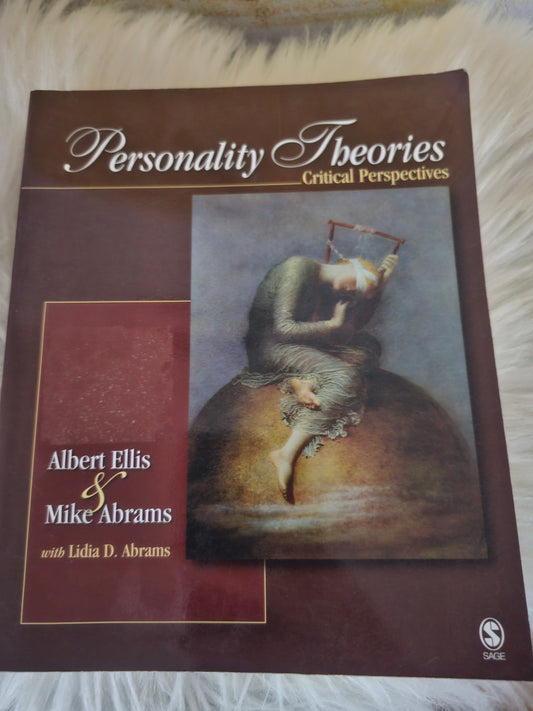 Personality Theories Albert Ellis Mike Abrams
