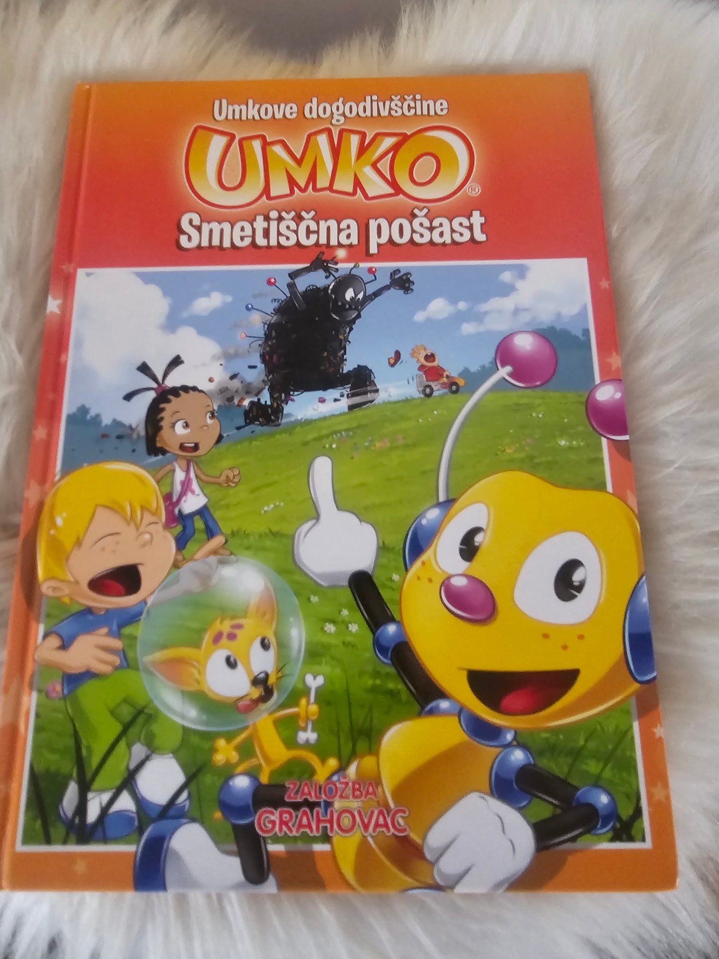 Umkove dogodivščine Umko Smetiščna pošast Založba Grahovac