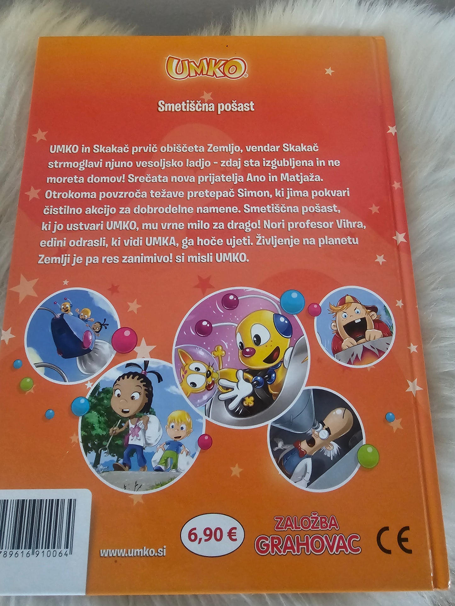 Umkove dogodivščine Umko Smetiščna pošast Založba Grahovac