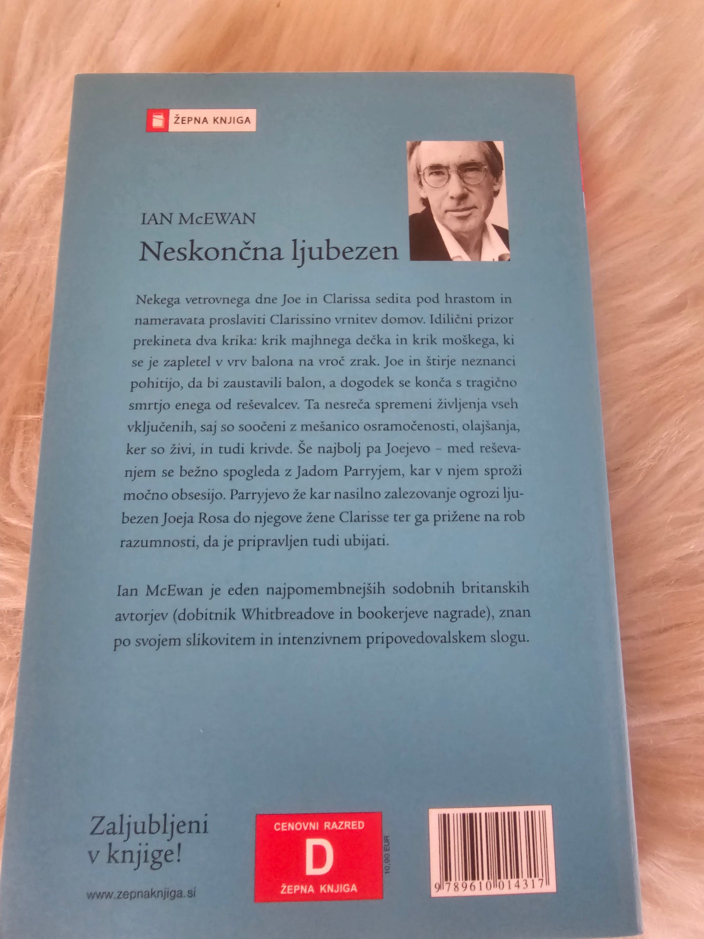 Neskončna ljubezen Ian McEwan