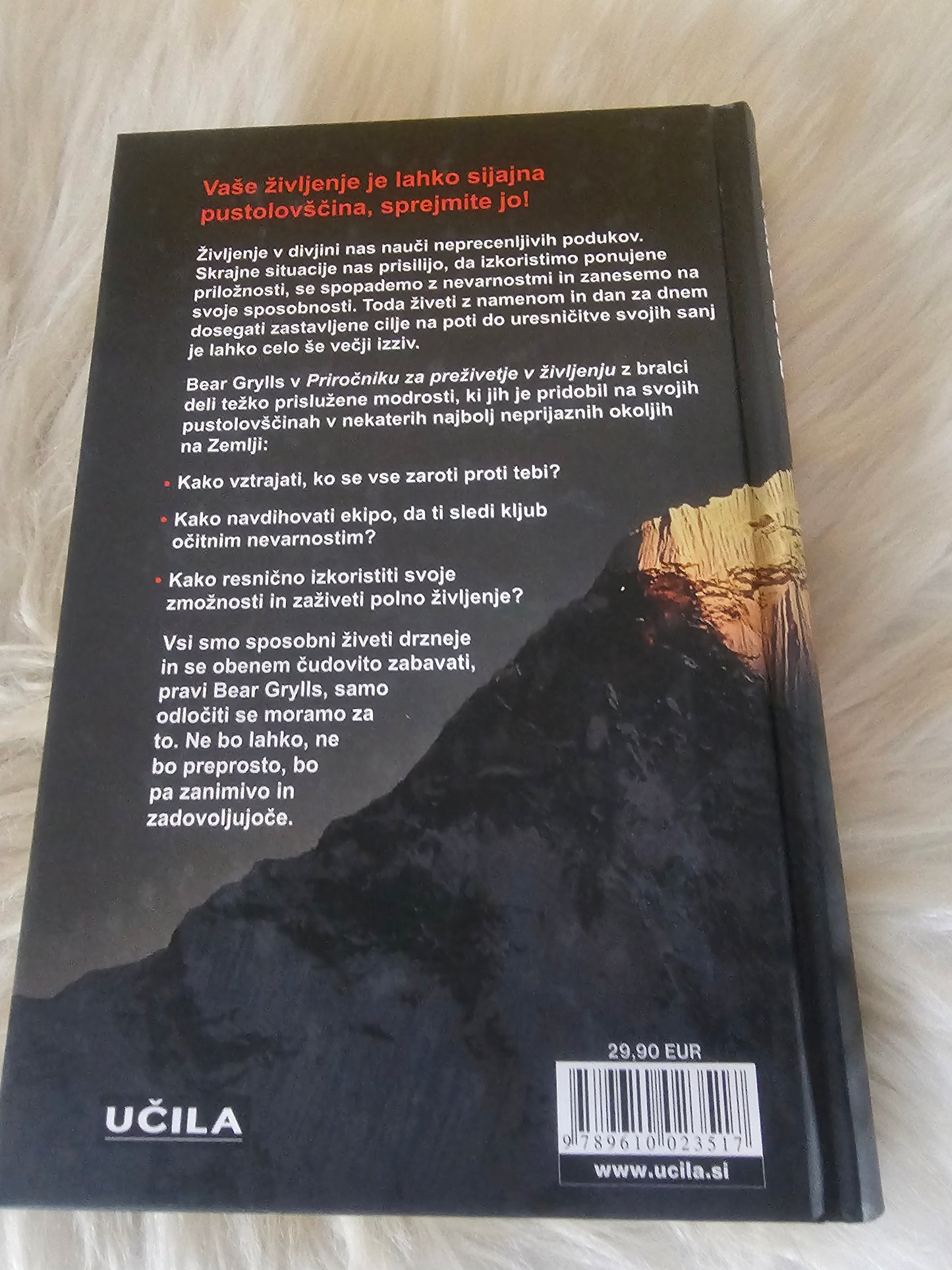 Priročnik za preživetje v življenju Bear Grylls