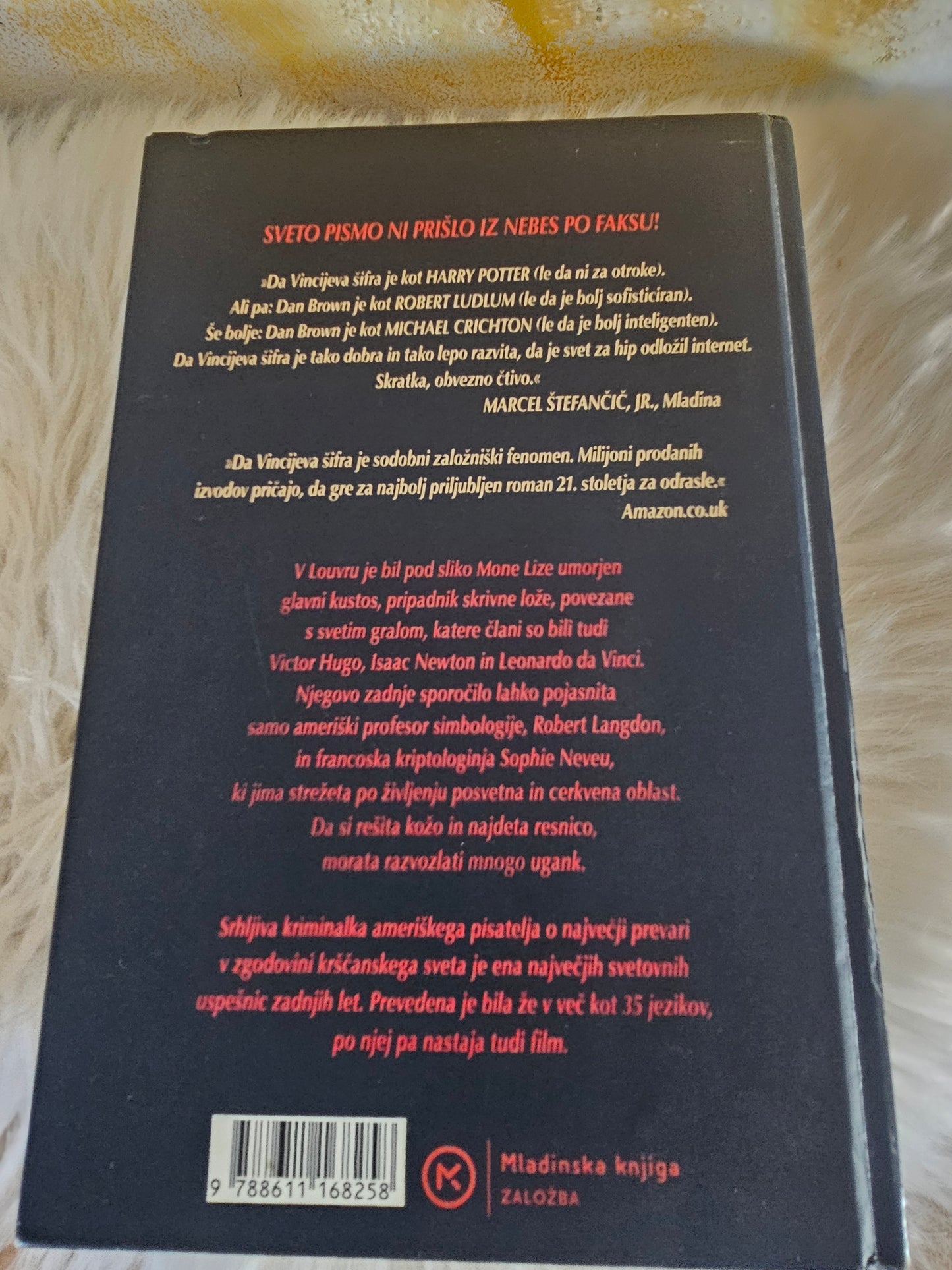 Da Vincijeva šifra Dan Brown