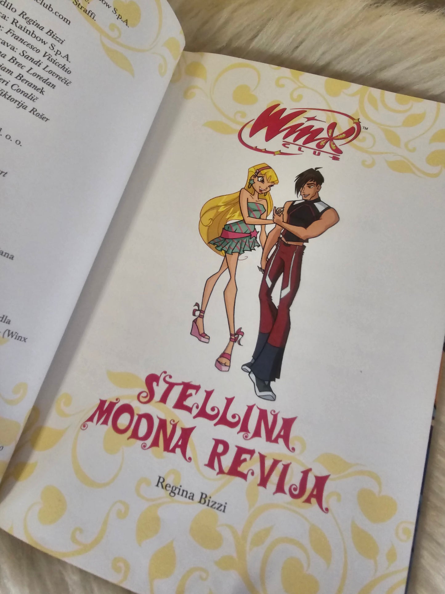 Winx Novi Stellin ljubljenček in Stellina modna revija Iginio Straffti