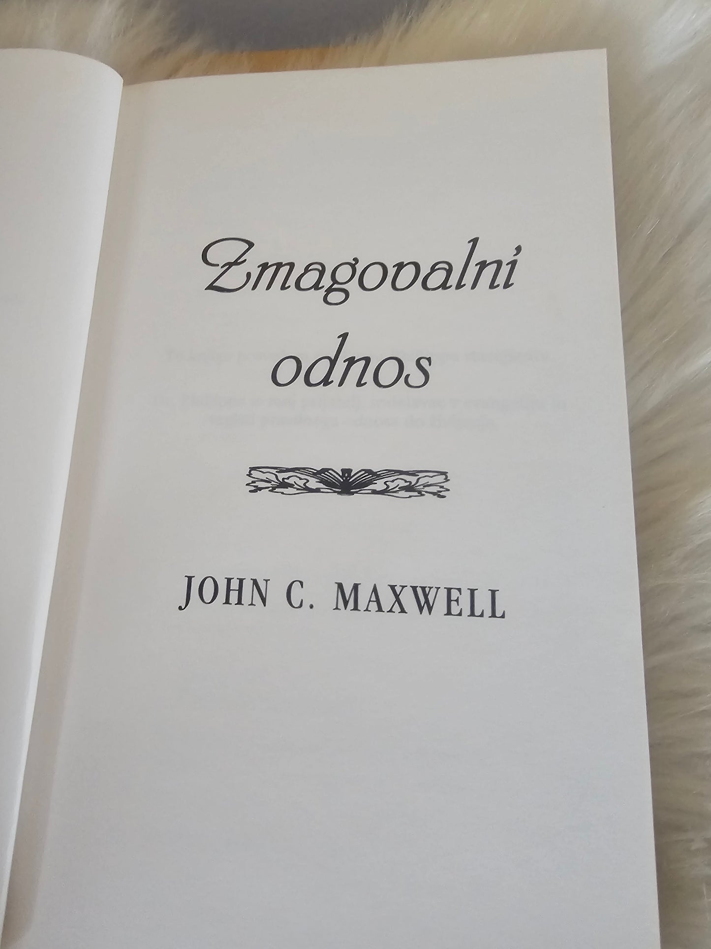 Zmagovalni odnos John C. Maxwell