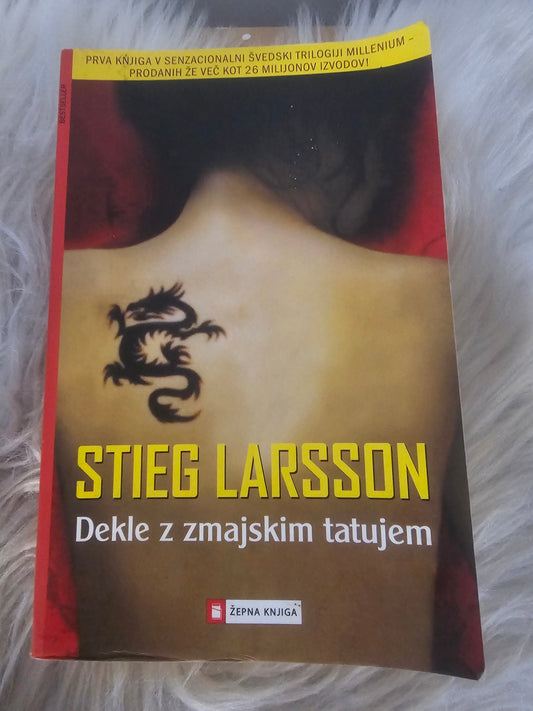 Dekle, z zmajskim tatujem Stieg Larson