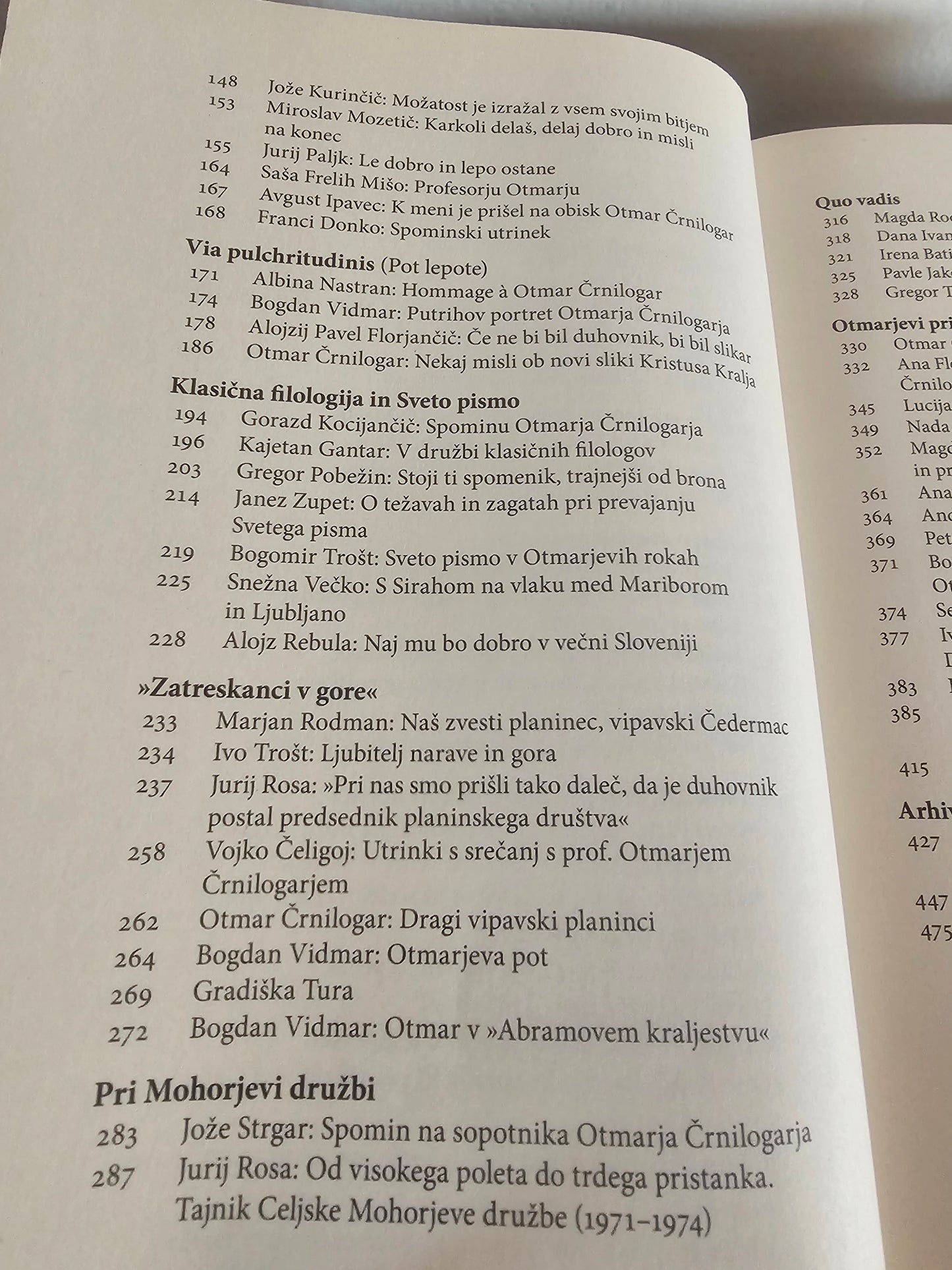 Otmar Črnilogar človek mnogih talentov Celjska Mohorjeva družba