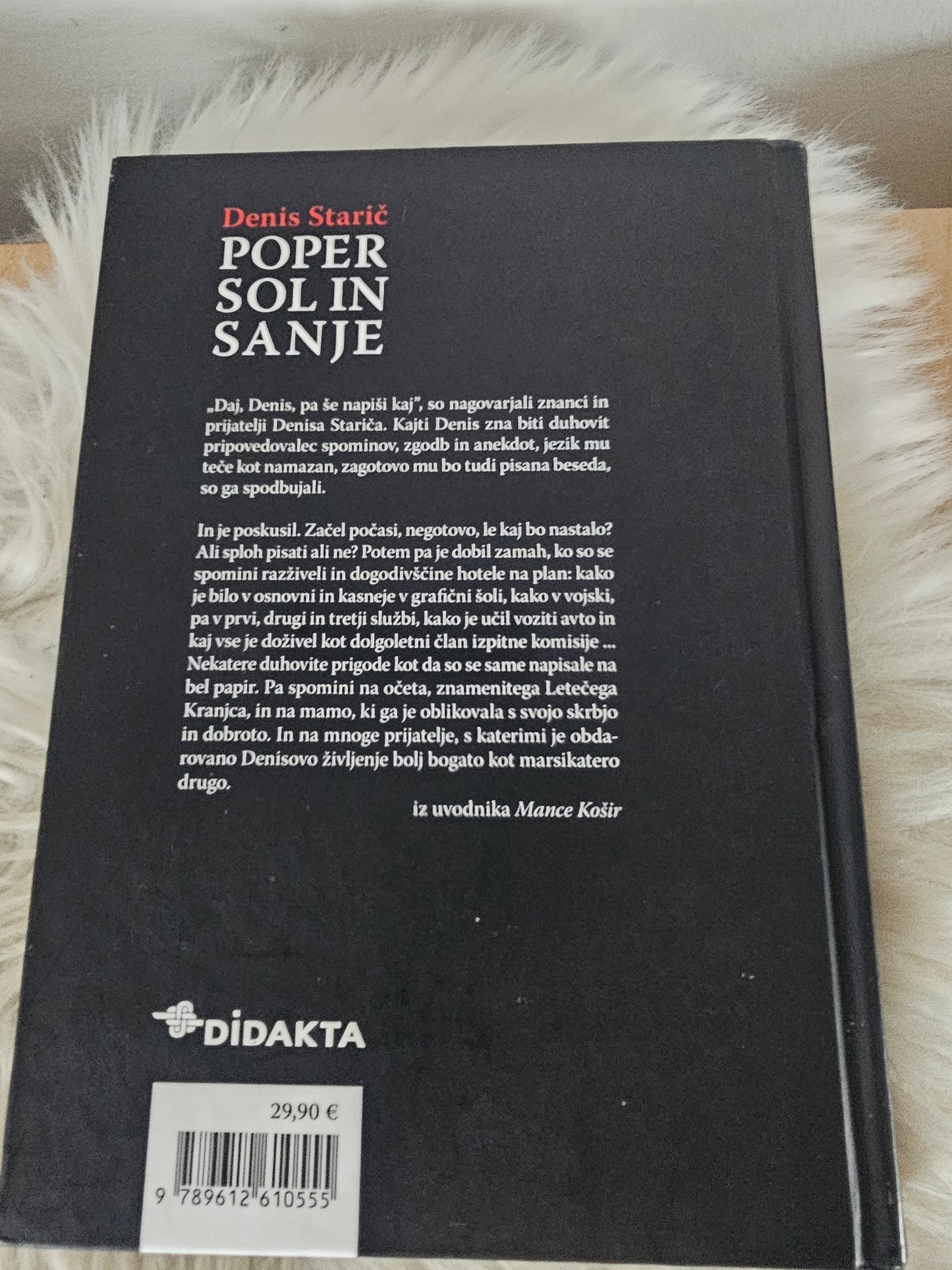 Poper sol in sanje Denis Starič