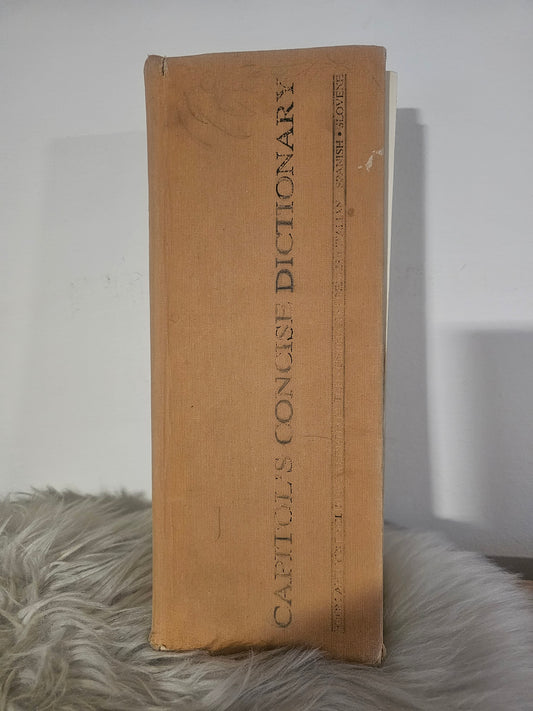 Capitols concise dictionary Založnik za Jugoslavijo Spektar