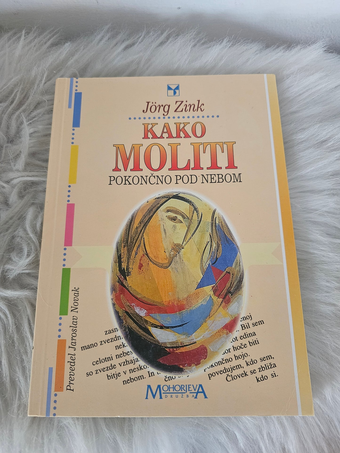 Kako moliti pokončno pod nebom Jorg Zink