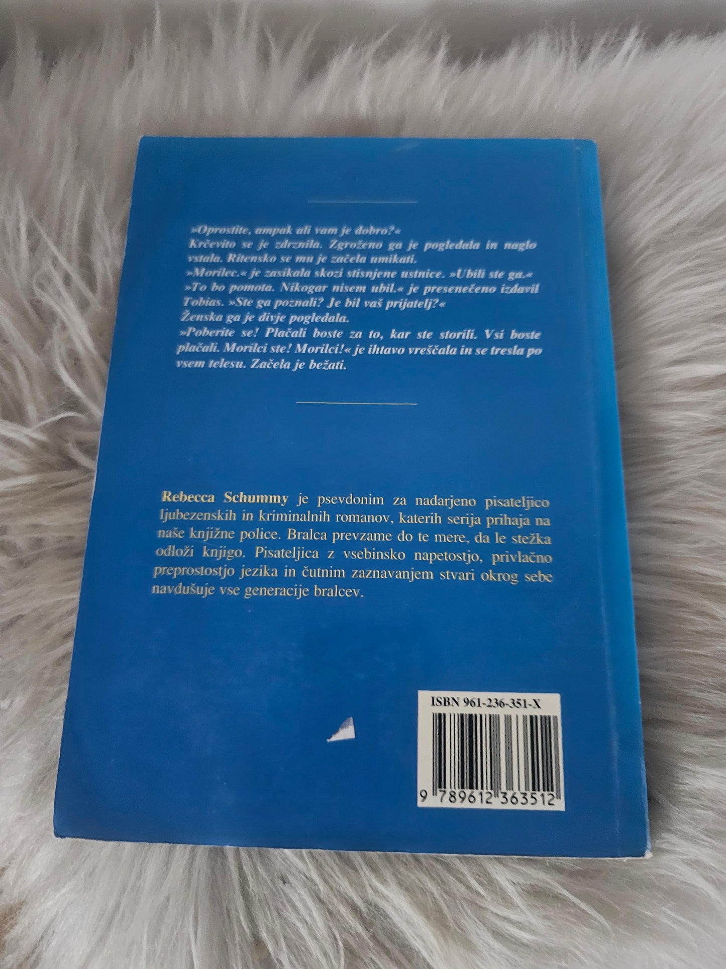 Poslednja kaplja krvi Rebecca Schummy
