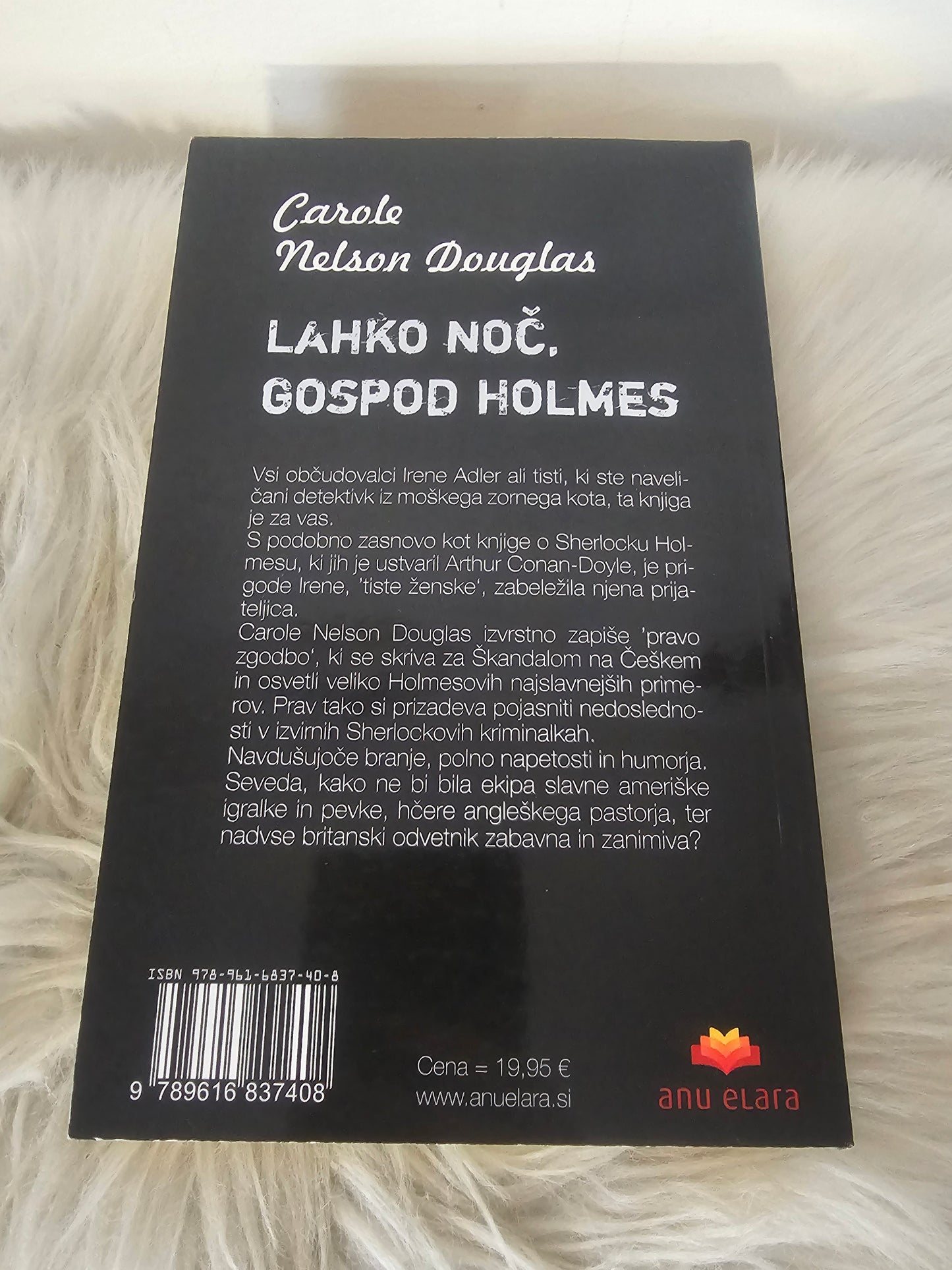 Lahko noč gospod Holmes Carole Nelson Douglas