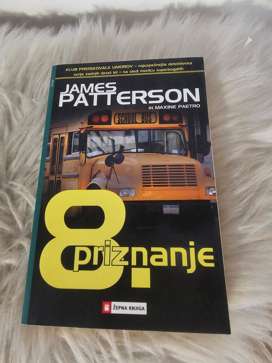 8. priznanje James Patteerson