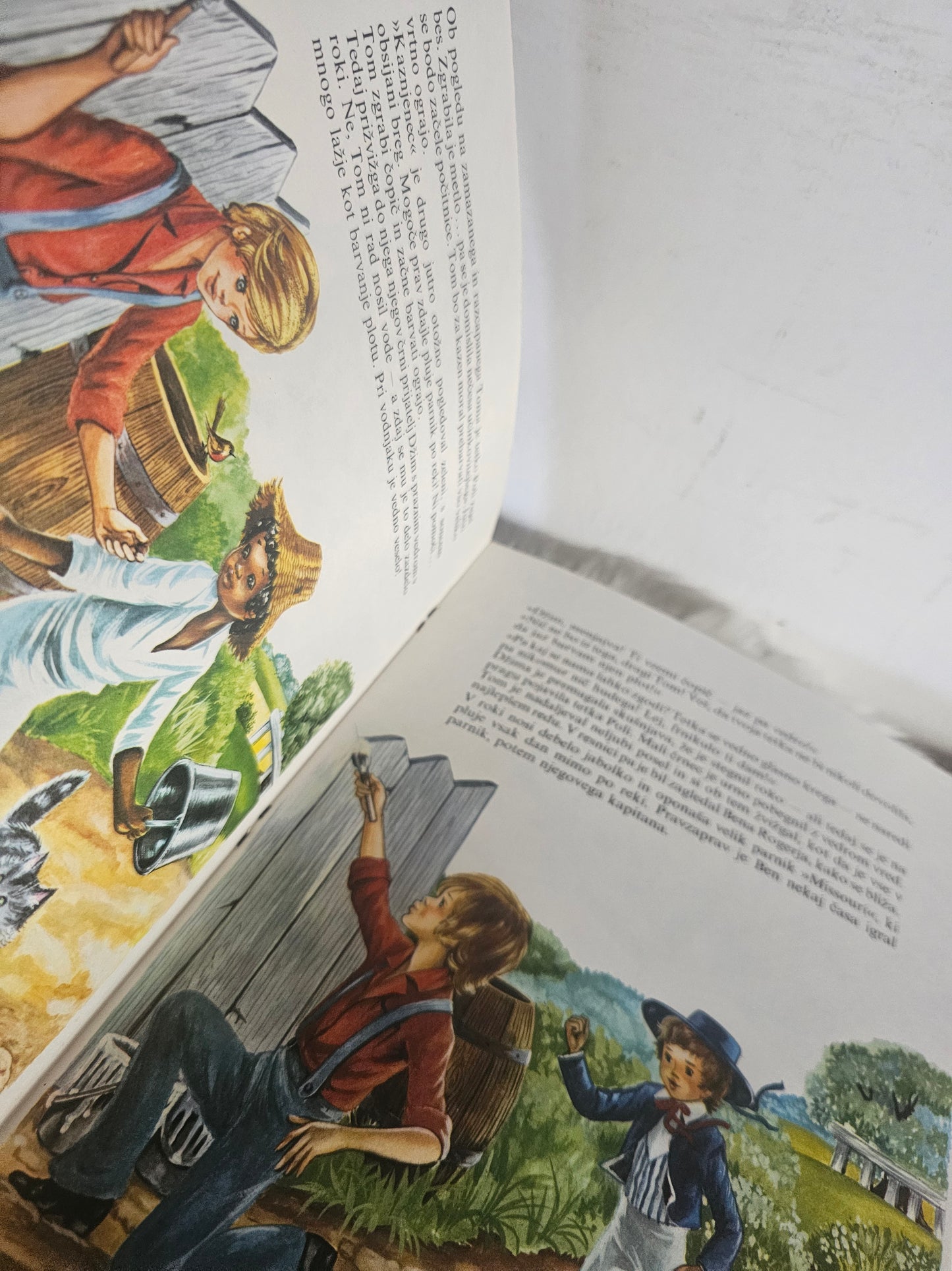 Tomova doživetja in preizkušnje Tom Sawyer