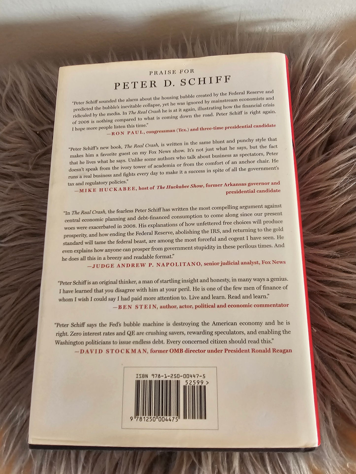 The real crash Peter D. Schiff