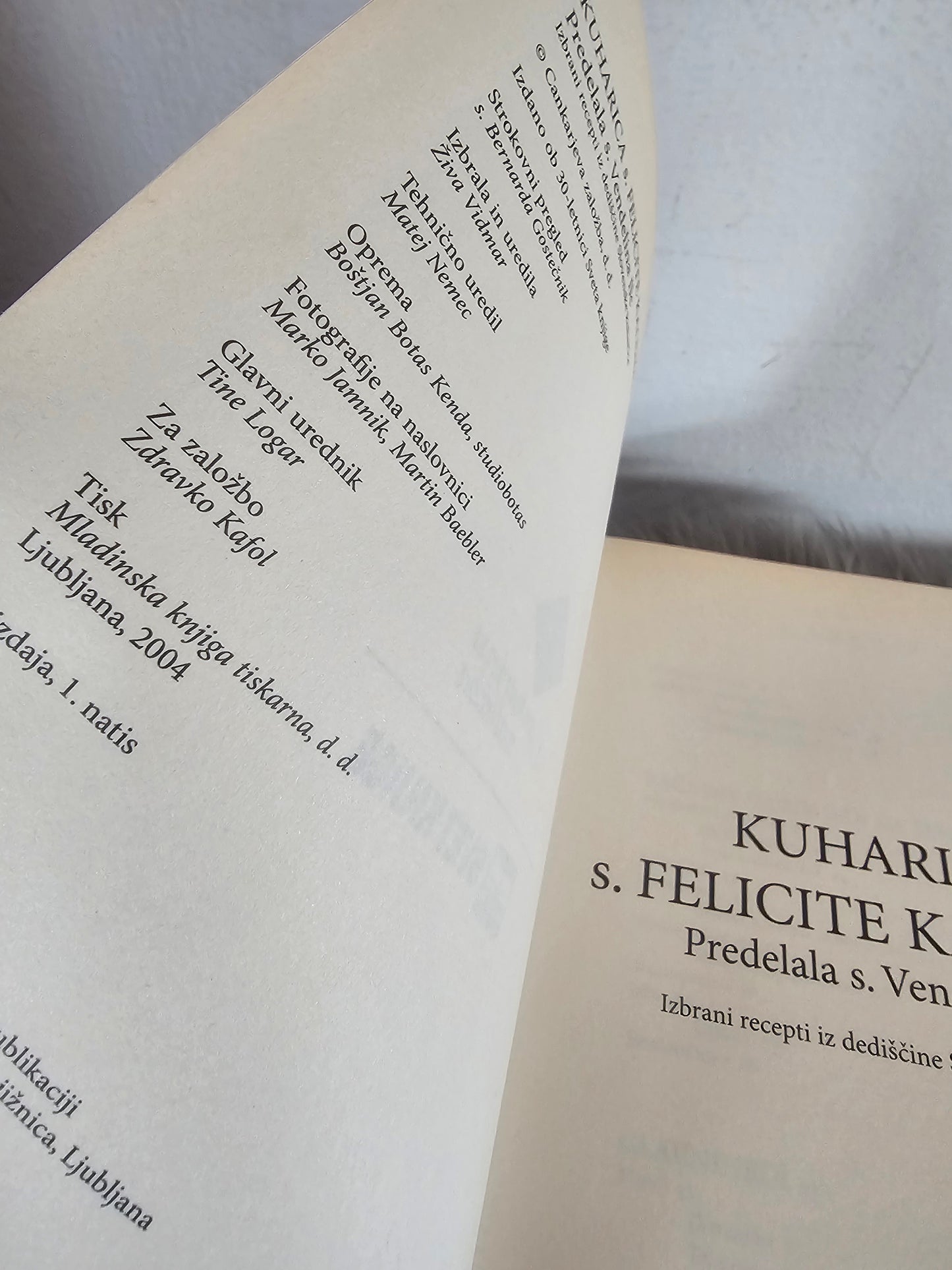 Kuharica s.Felicita Kalinšek Cankarjeva založba