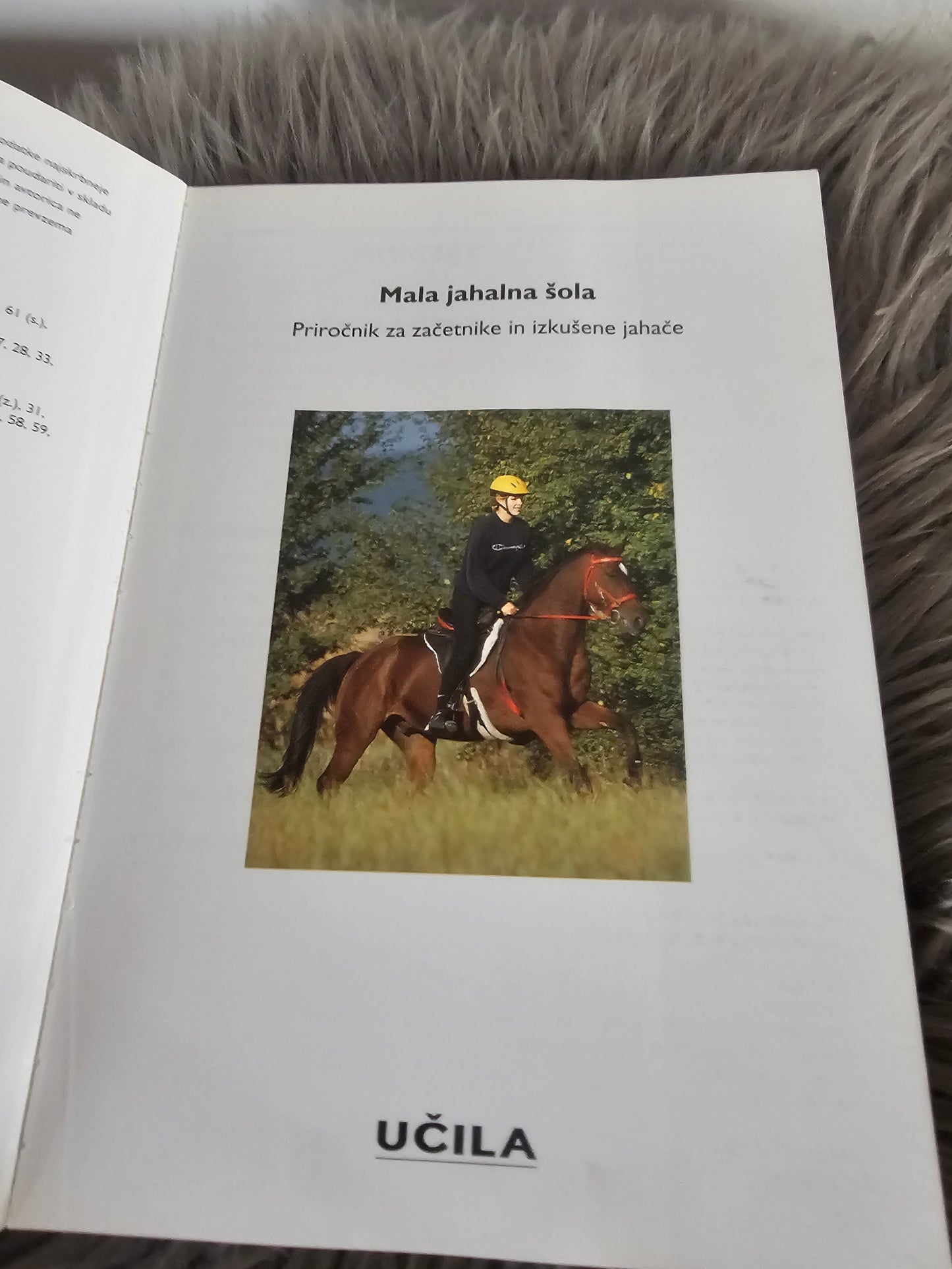 Mala jahalna šola Učila