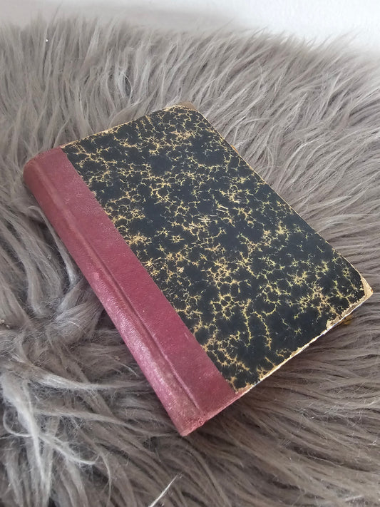 Stara nemška knjižica o fiziki Miniaturbibliotek več avtorjev