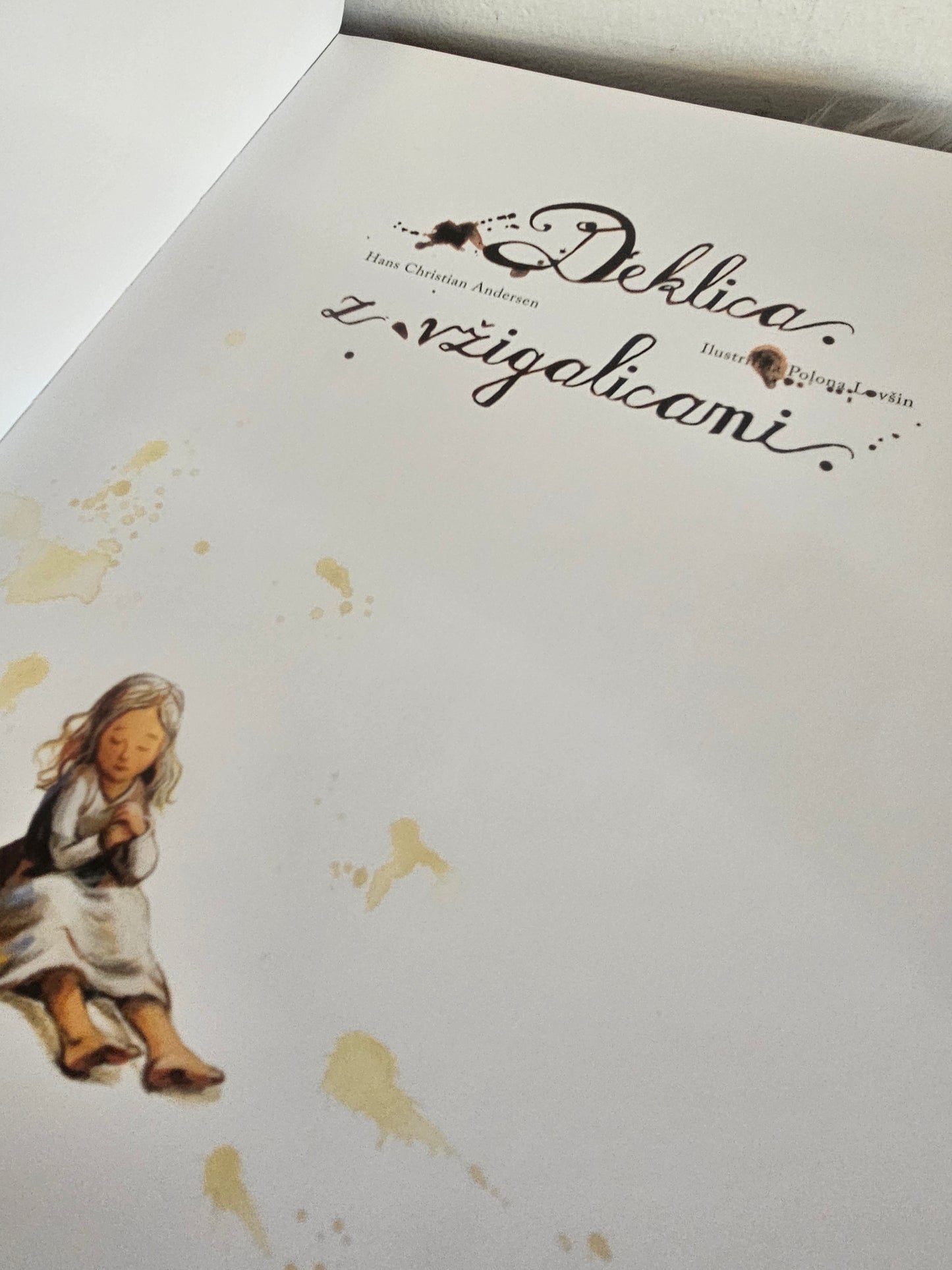 Deklica z vžigalicami Hans Christian Andersen
