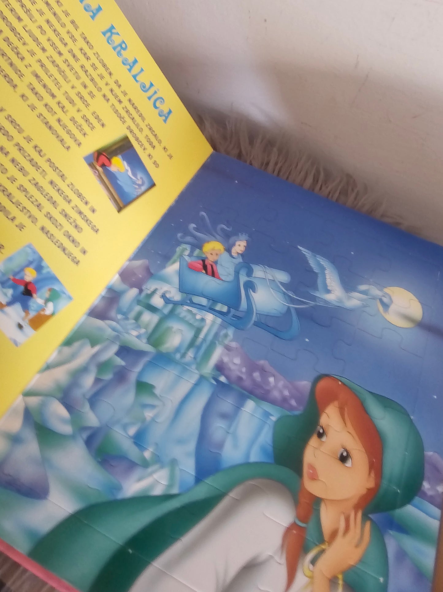 Velija knjiga s sestaljankami pravljice o princeskah Založba Grahovac
