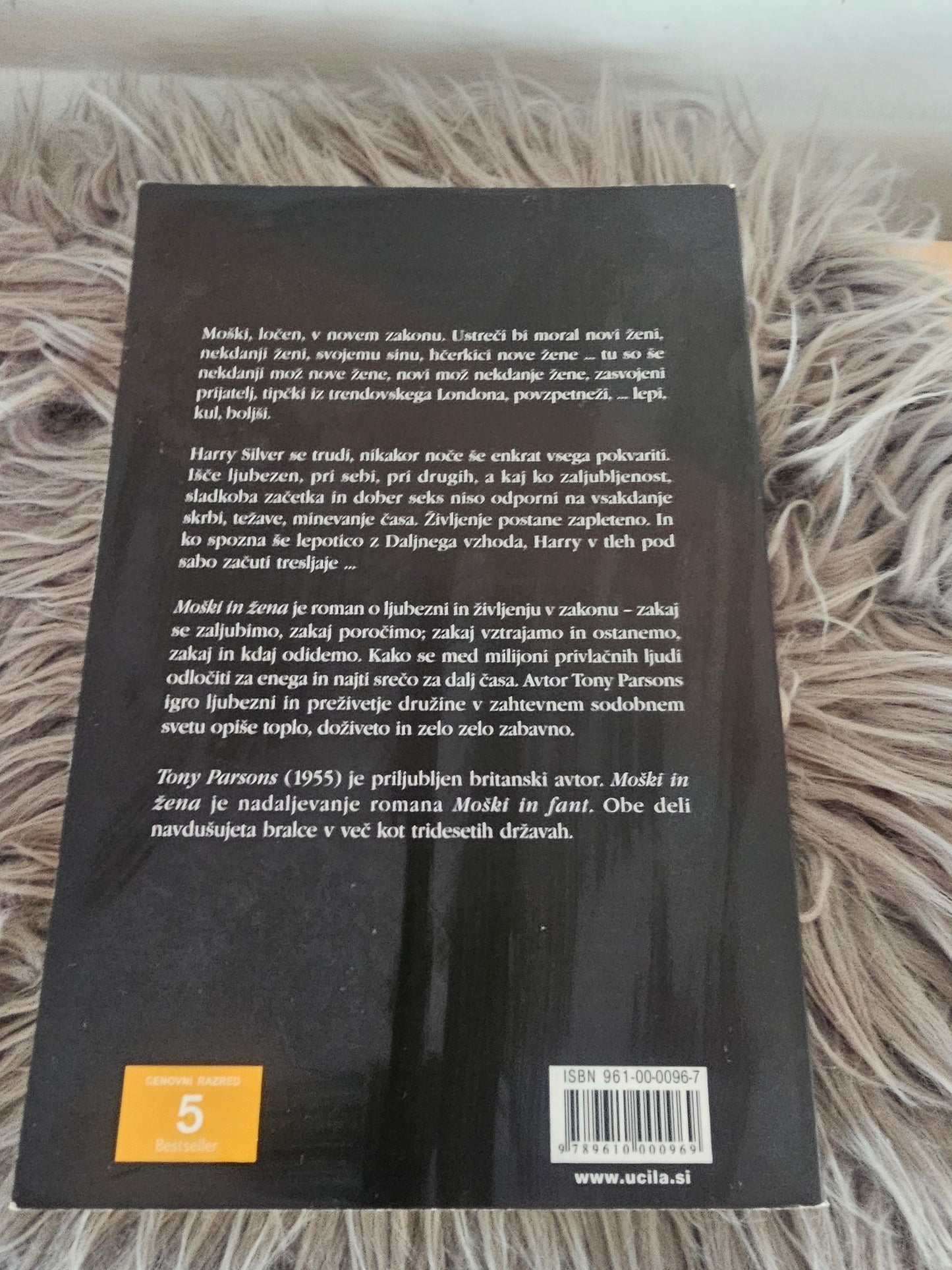 Moški in žena Tony Parsons