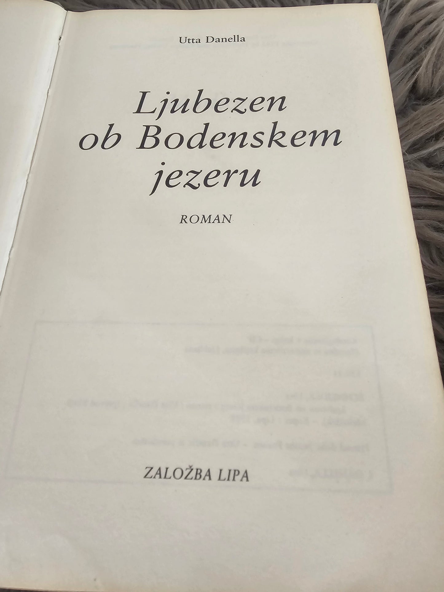 Ljubezen ob Bodenskem jezeru Utta Danella