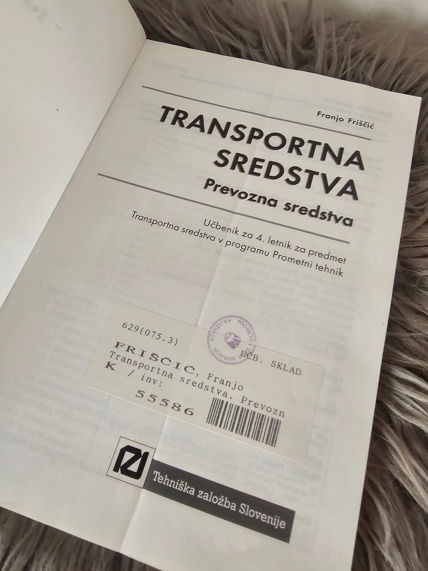 Transportna sredstva Franjo Friščič