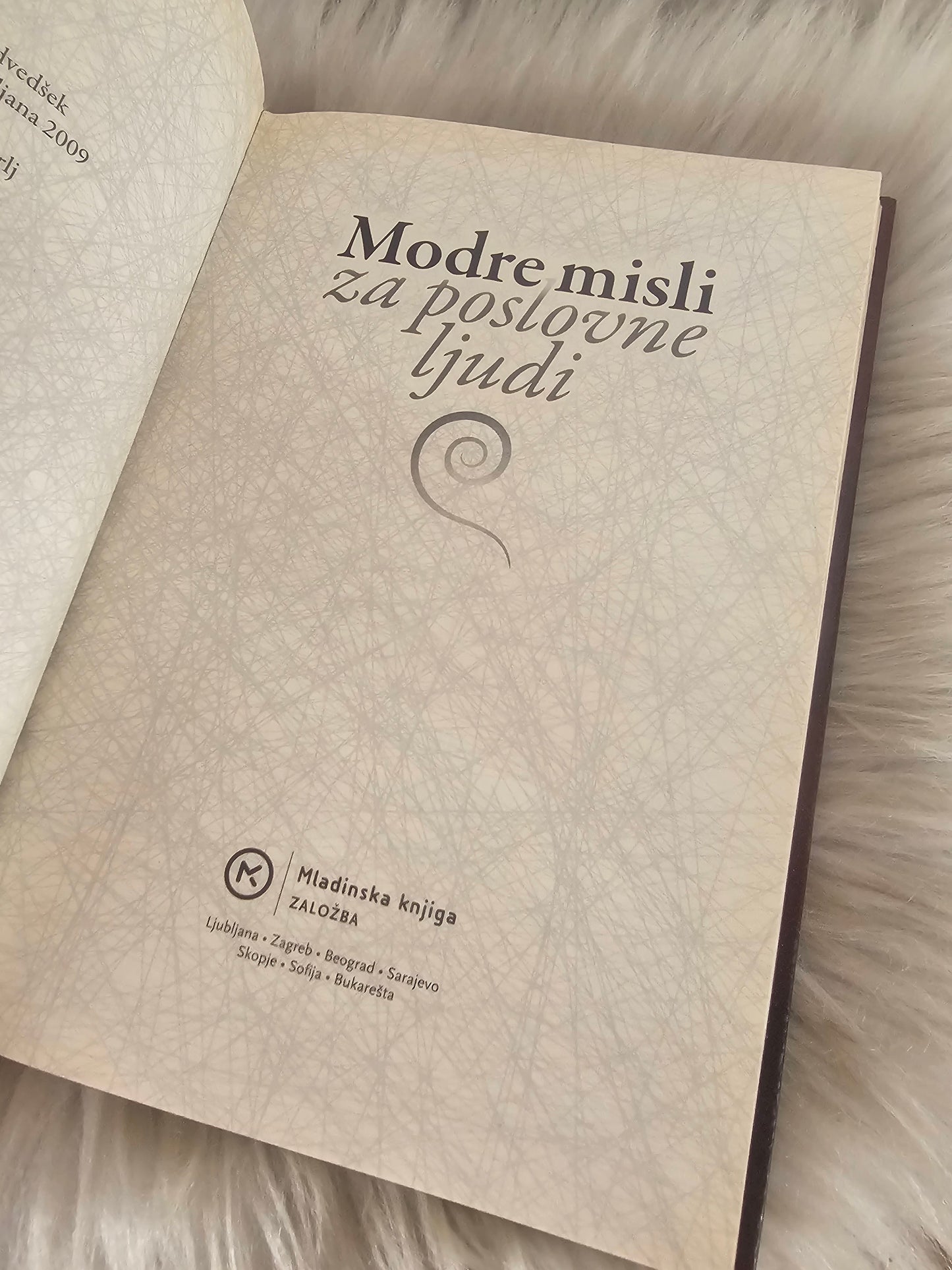 Modre misli za poslovne ljudi Mladinska knjiga