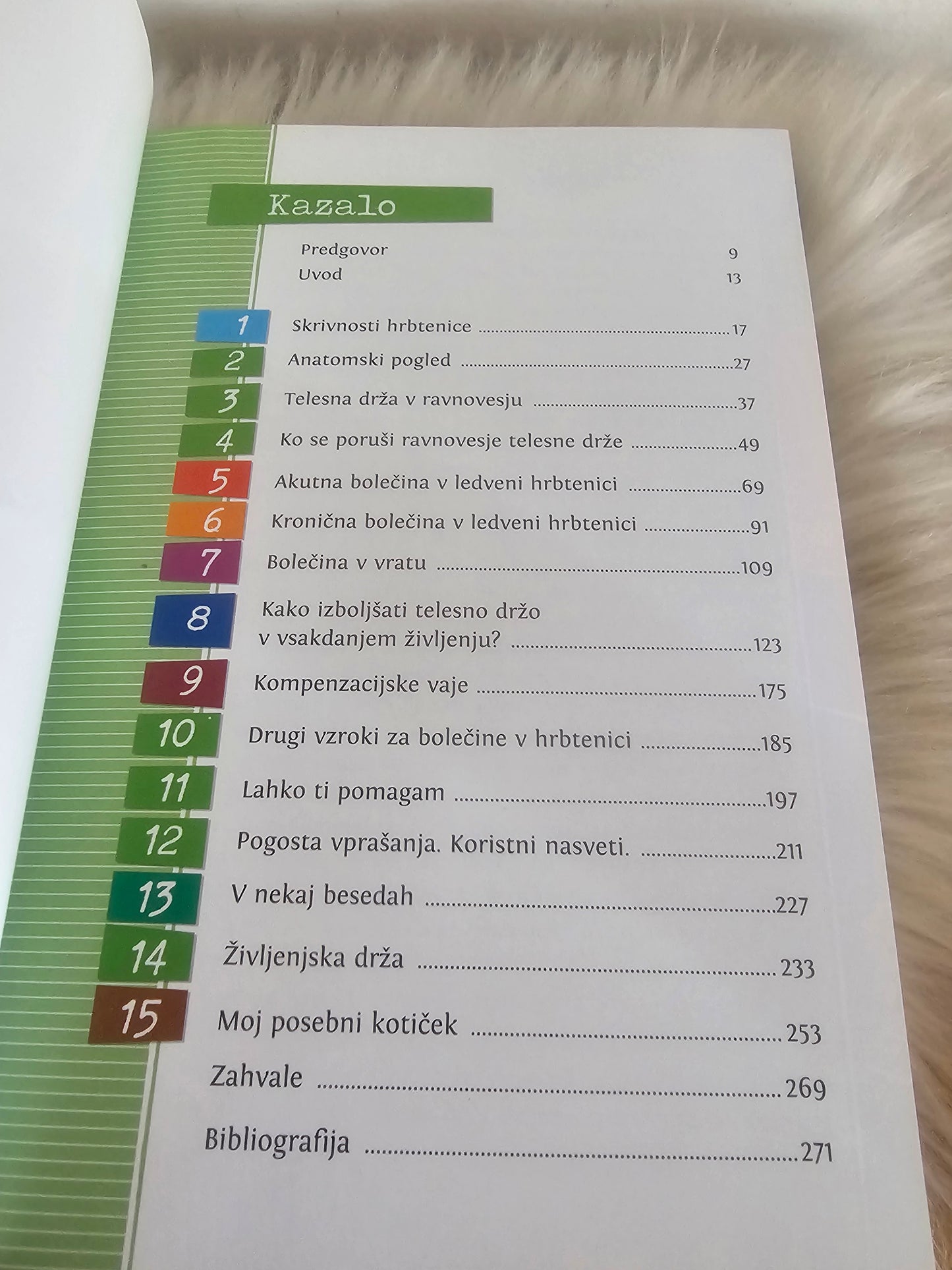 Adijo, bolečine v hrbtu Sonia Valentina Tomazin