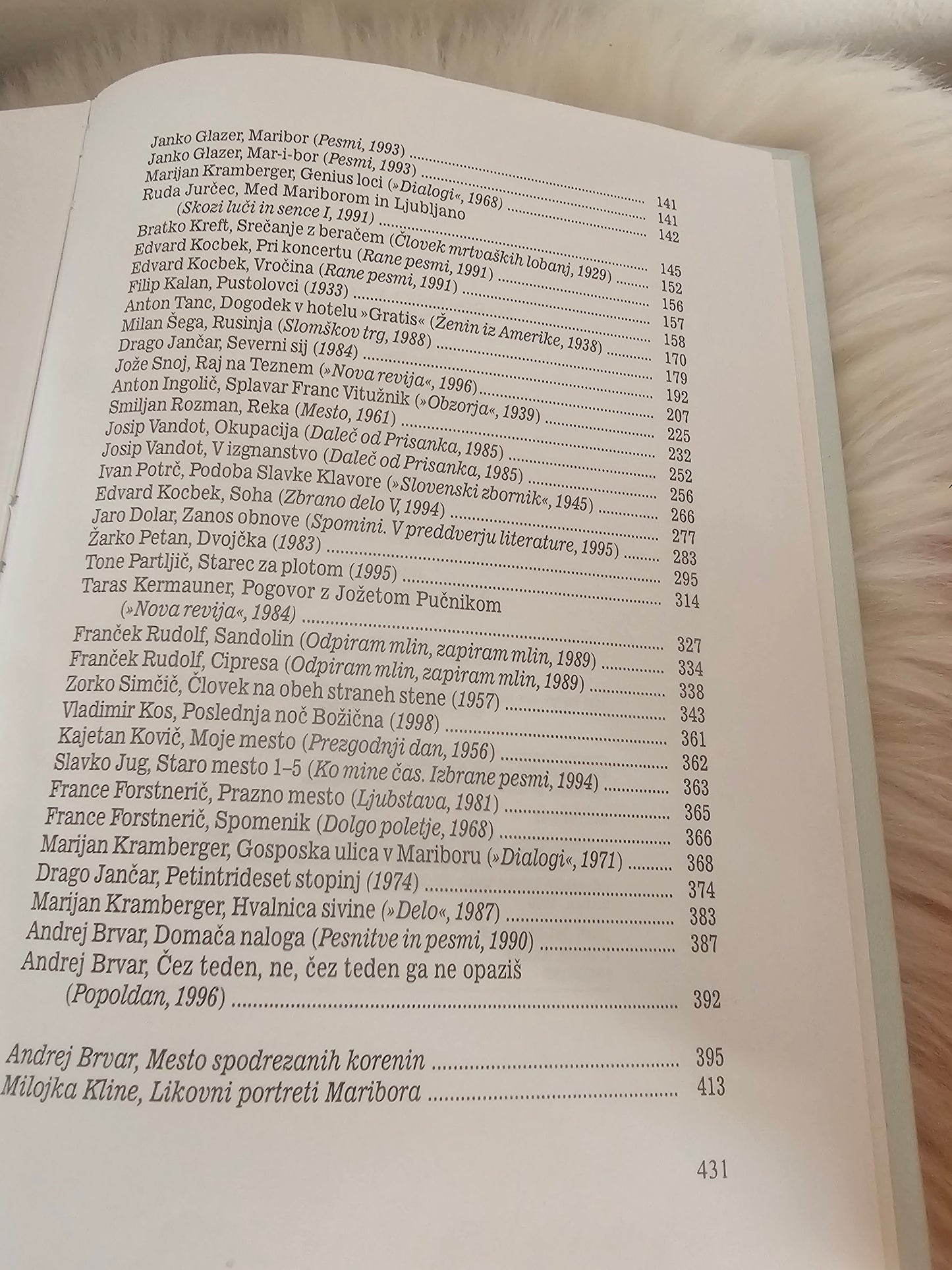 Mariborska knjiga pesmi , zgodbe in pričevanja Andrej Brvar
