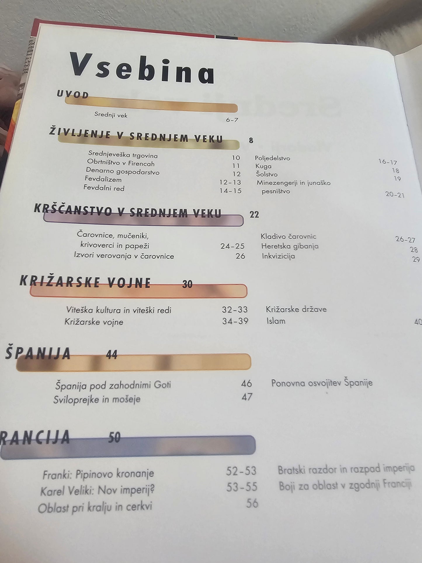Srednji vek Znanje je moč