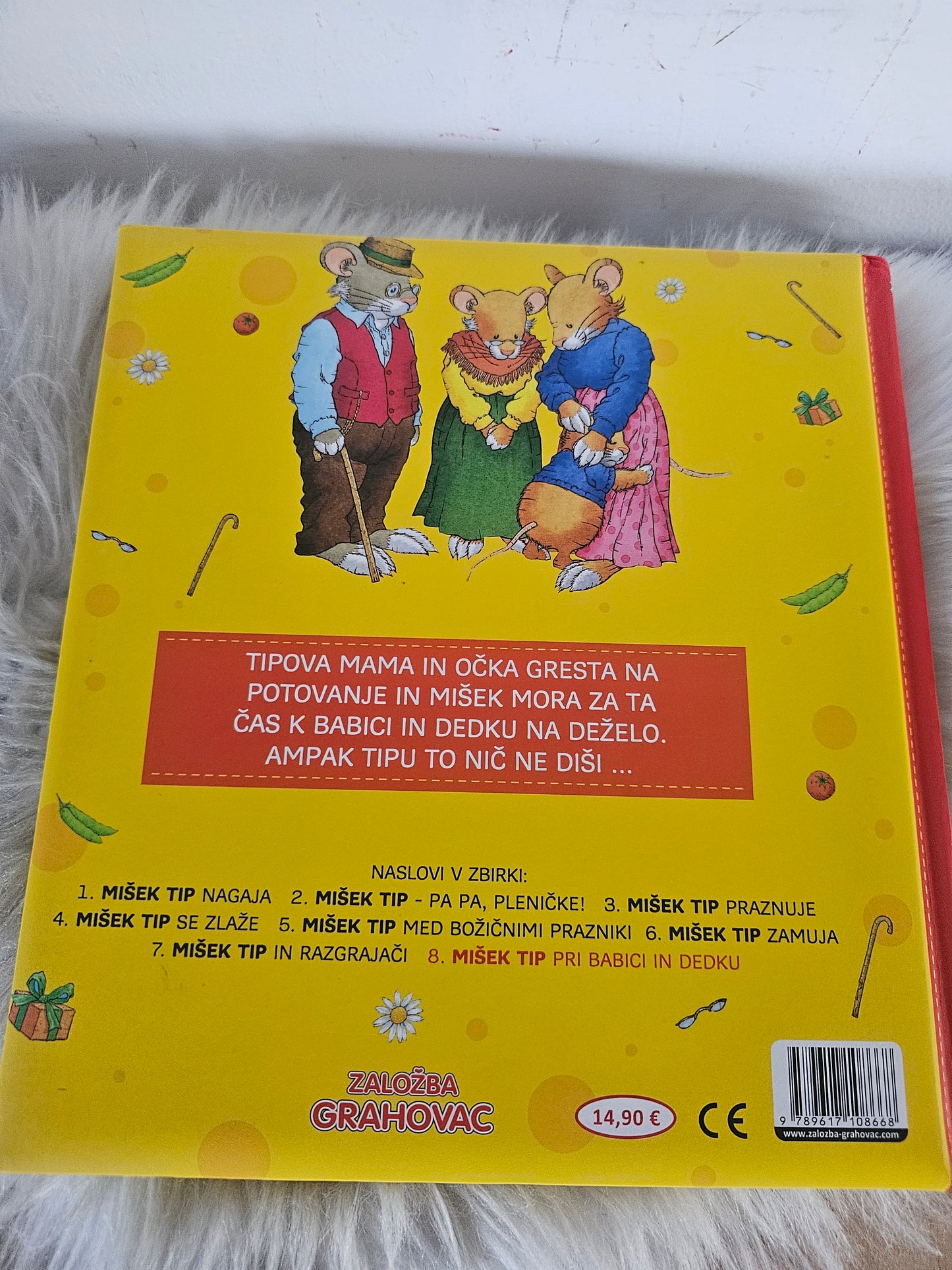 Mišek Tip pri babici in dedku Založba Grahovac