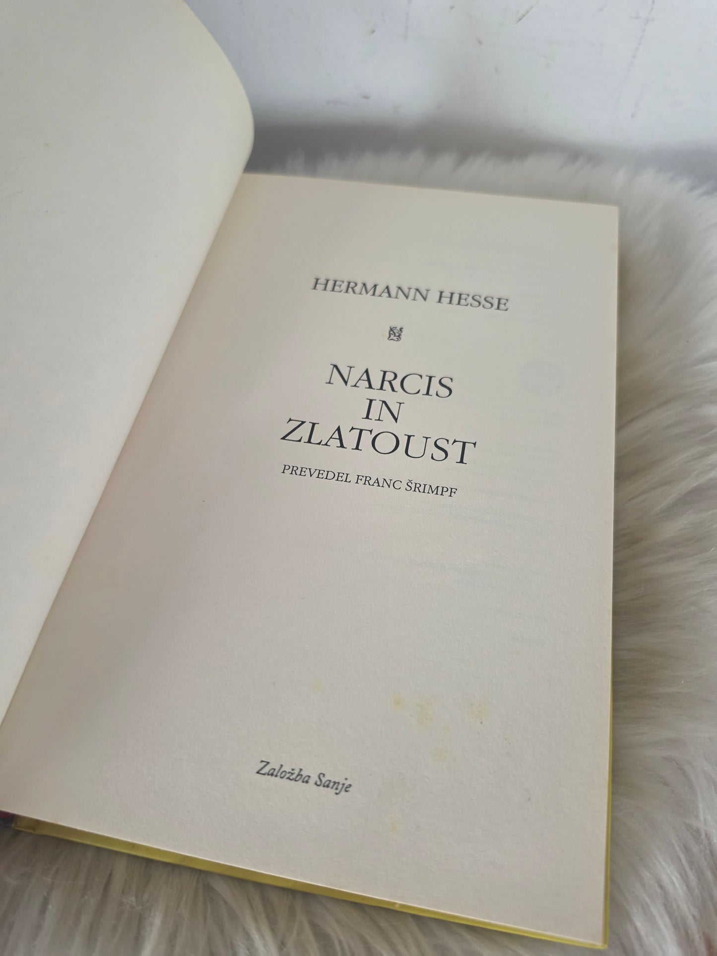 Narcis in Zlatoust Hermann Hesse